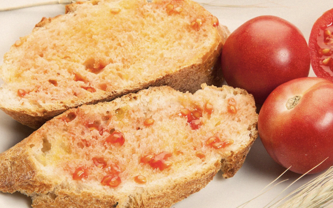 Pan con tomate